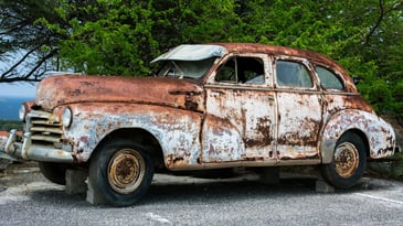 Corroded Vehicle