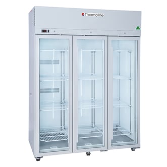 1500L laboratory refrigerator with three glass doors